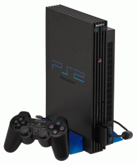 Silver Slim Playstation 2 System Playstation 2 US box art